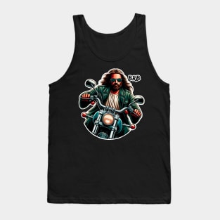 BRB meme Jesus is coming soon Motorbike Tank Top